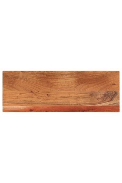 vidaxl Table top, 90x30x3.8 cm, rectangular, solid acacia wood