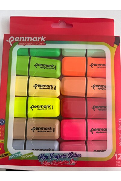 penmark 12'Lİ FOSFORLU KALEM SETİ