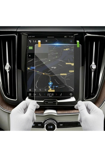 Phlix Volvo XC40/XC60/XC90-S60/S90 8.7 İnç Multimedya Ekran Koruyucu 9H Nano ...