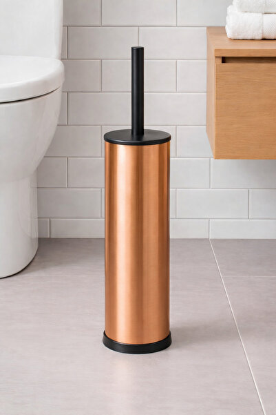 Sas Haus Perie de toaletă metalică - Set de perii moderne pentru toaletă - De...