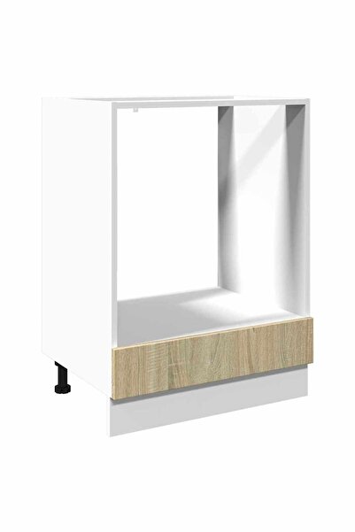 vidaxl Dulap pentru cuptor, stejar Sonoma, 60 x 46 x 81,5 cm, PAL