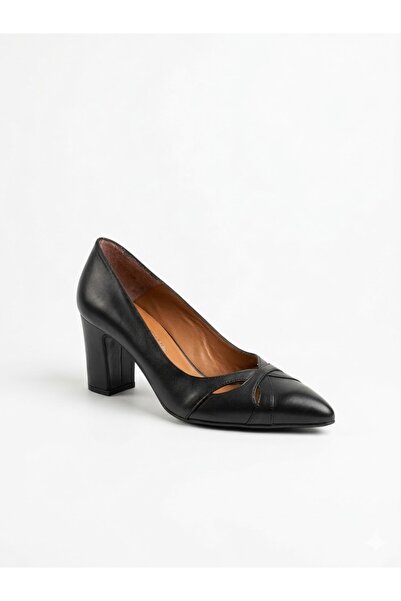 KARVENSHOES HAKİKİ DERİ TOPUKLU AYAKKABI 254