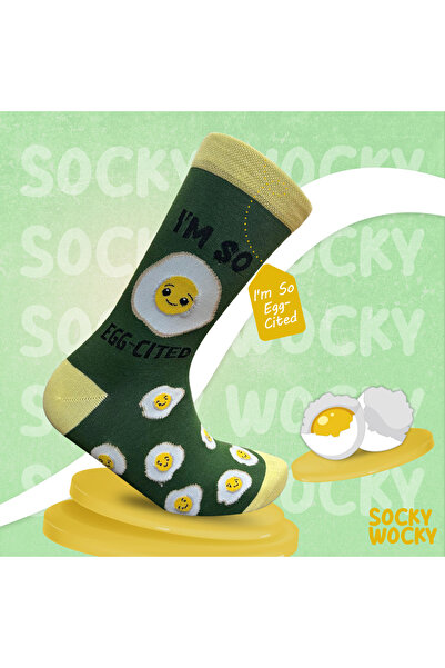 Socky Wocky Unisex Cotton Cartoon Socks – Ideal for Gifts - with Printed