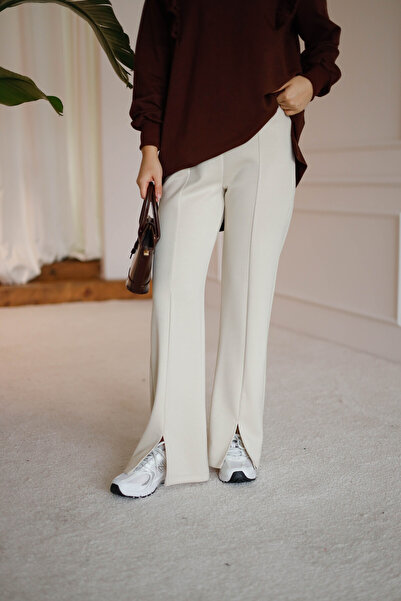 Ulugöl Tekstil Модальні штани з розрізами