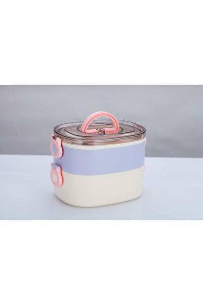 Vagonlife Lunch Box Two Layers - Stainless Steel - 1900ml New Generation Lunc...