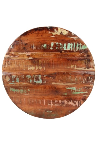 vidaxl Round table top, Ø 90x3.8 cm, solid recycled wood