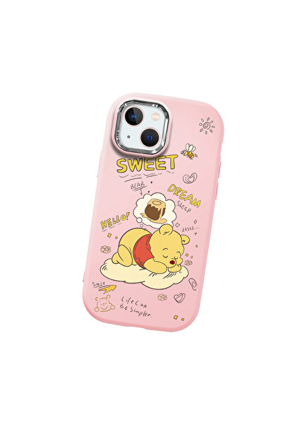 ARTISHELL iPhone 13/14 Uyumlu Bal Ayıcık Winnie the Pooh desenli silikon tele...