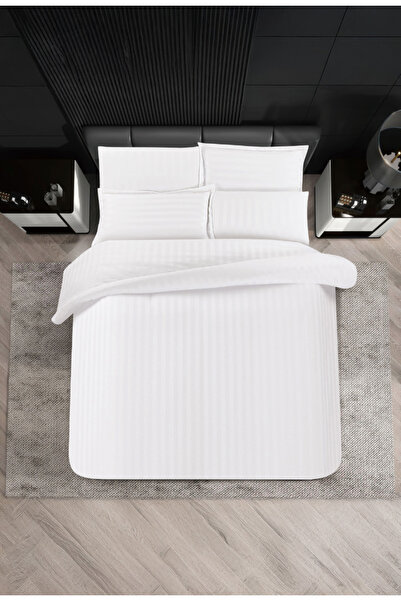 Melen Melin Bedding | 4-Piece Hotel-Style Single and a Half Duvet Set with Fi...