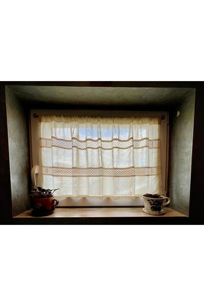 Nicoratex Perdele decorative albă 100% bumbac