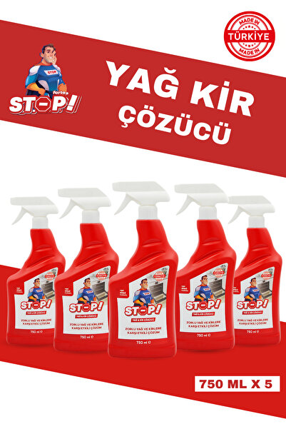 STOP Forte 5'li Yağ Kir Çözücü