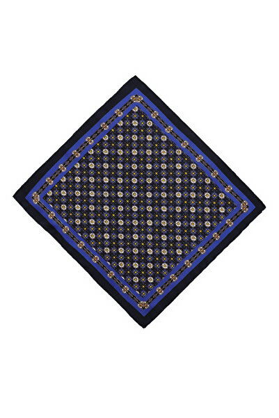 Abdullah Kiğılı Patterned Silk Handkerchief
