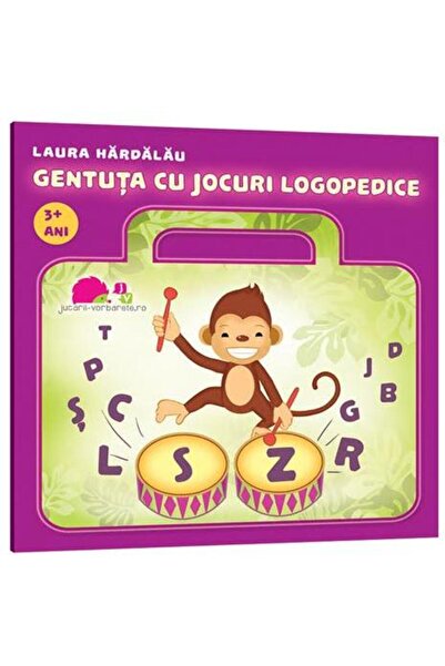 Editura Jucarii Vorbarete Gentuta cu jocuri logopedice, Laura Hardalau