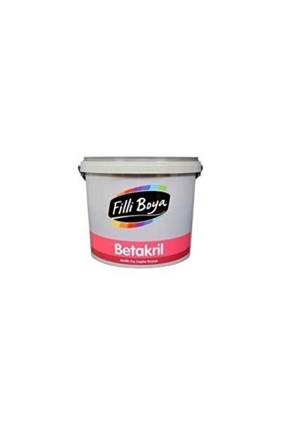 Filli Boya Betakril Akrilik Dış Cephe Boyası Beyaz 15 Lt.
