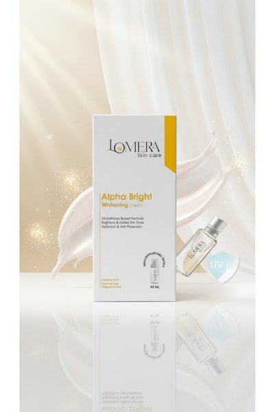 lomera skincare lomera alpha bright whitening cream