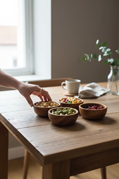 Akayev Akasya 4-Piece Snack Bowl 8 cm