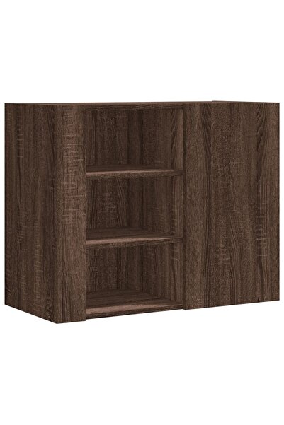 vidaxl Dulap de perete, stejar maro, 75x35x60 cm, lemn compozit