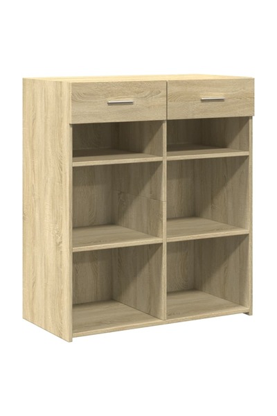 vidaxl Dulap, stejar sonoma, 80x42,5x93 cm, lemn prelucrat