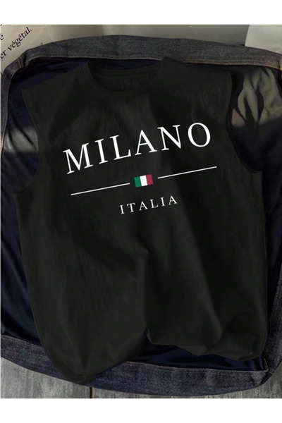 Ordorin Milano Printed Oversized Athlete's Undershirt