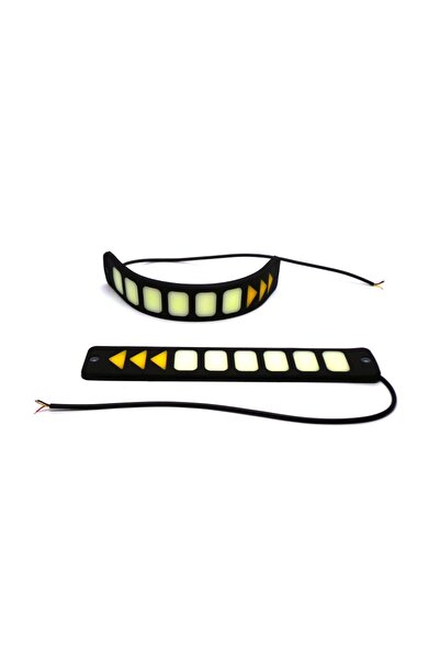 motoLEDy Luminile de zi flexibile DRL + COB LED direcții 1050lm