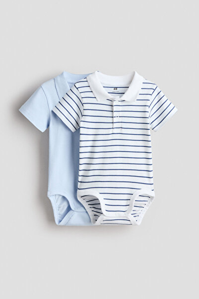 H&M 2'li Polo Tarzı Body