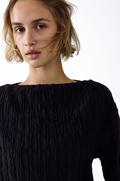 H&M Kayık Yakalı Üst