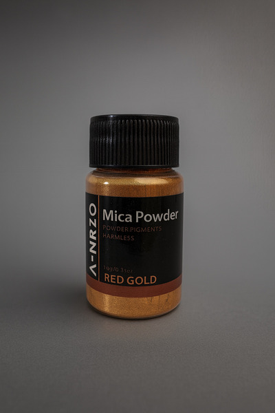 SC GAMA EPOXY SRL Pigment pudră de mică auriu roșu – 10g