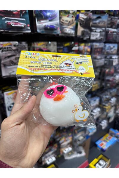 TOYTOPIA لعبة سكوشي ستيشر من الجل الناعم على شكل بطة