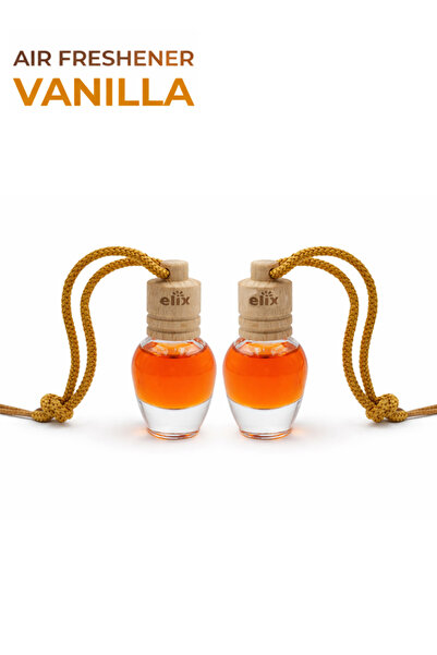 Elix معطر جو للسيارة برائحة الفانيليا، عبوة مزدوجة، زجاجة عطر طبيعي، موزع روا...