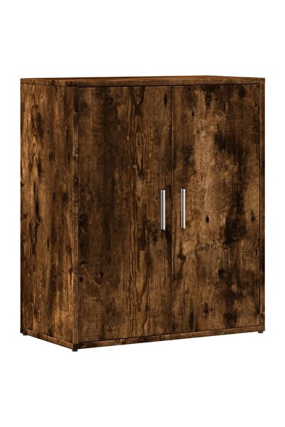 vidaxl Dulap, stejar fumuriu, 60x31x70 cm, lemn prelucrat