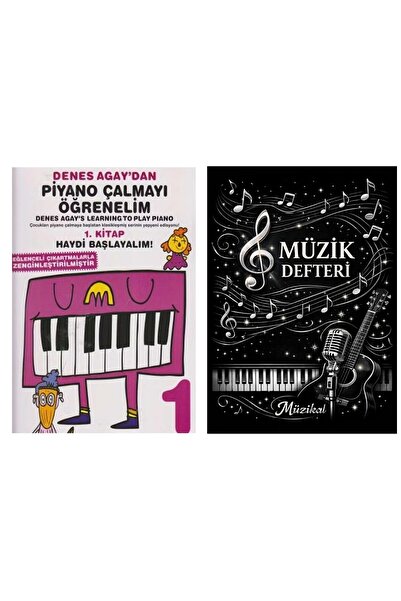 Müzikal Dükkan Denes Agay 1 + Müzik Defteri Hediyeli