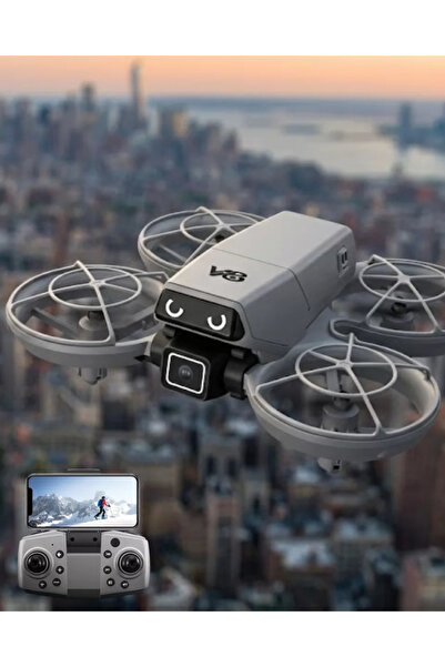 furzi APP Kontrollü Kameralı Mini Drone Headless Mod Özellikli - FURZ8470-9300