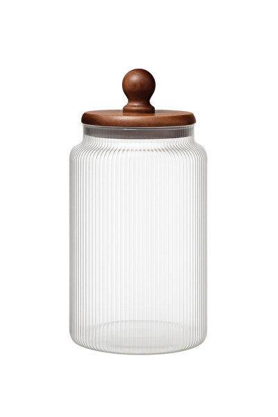MİEN Akasya Ball Glass Jar 1700ml