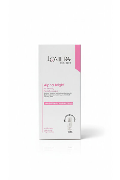 lomera skincare lomera alpha bright whitening sensitive area