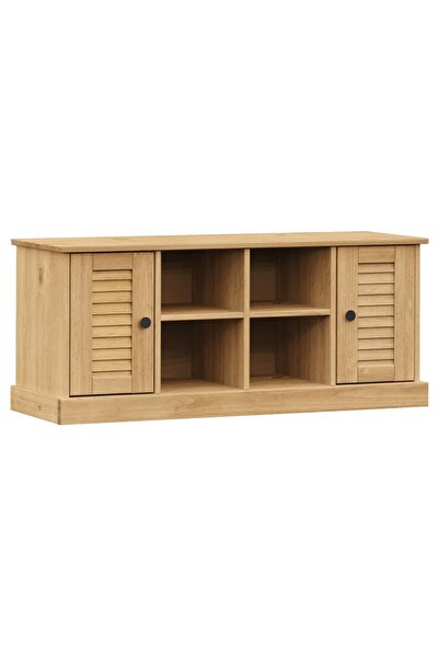 vidaxl Bancă de pantofi VIGO, 106x35x45 cm, lemn masiv de pin
