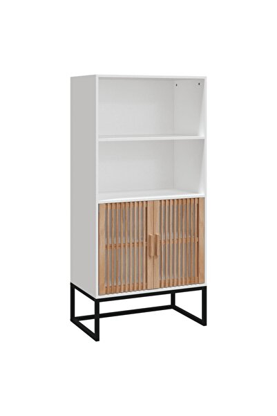 vidaxl Dulap înalt, alb, 60x35x125 cm, lemn prelucrat