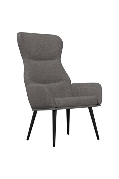 vidaxl Scaun de relaxare, gri deschis, material textil
