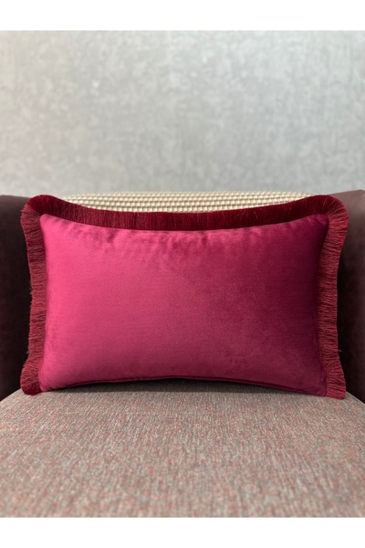 Fabricland Importat İ mătase a catifea CULOARE PUNĂ DE GRIȘ cu ciucuri RLENT ...