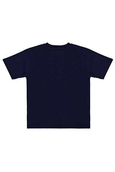 Civil Boys Базова футболка Surf Label для віку 2-5 років - темно-синя