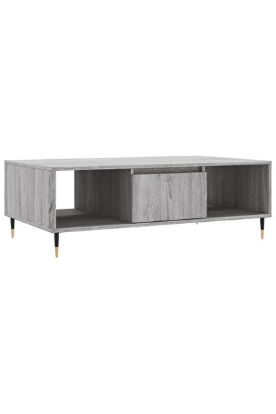 vidaxl Masă de cafea, gri sonoma, 104x60x35 cm, lemn compozit
