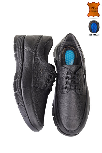 Vojo Lace-up Gel talpă ortopedică piele naturală Pantofi de iarnă pentru bărb...