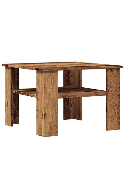 vidaxl Old wooden coffee table 60x60x42 cm processed wood