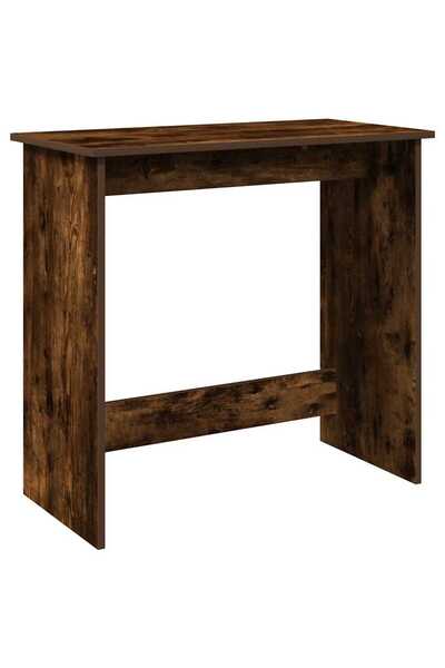 vidaxl Birou Stejar afumat 80x40x75 cm Lemn prelucrat