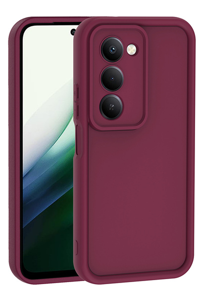 Nezih Case غطاء بتصميم أنيق لامع متوافق مع كاميرا Redmi 15 4G مع حماية للكاميرا