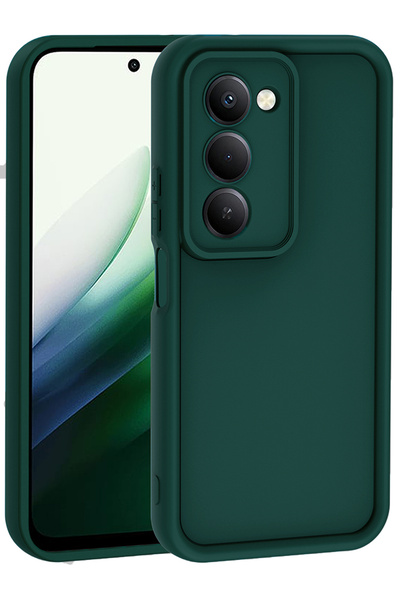 Nezih Case غطاء بتصميم أنيق لامع متوافق مع كاميرا Redmi 15 4G مع حماية للكاميرا