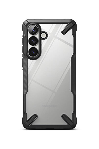 Ringke Carcasă hibridă Fusion X pentru Samsung Galaxy S26 Plus, neagră și tra...