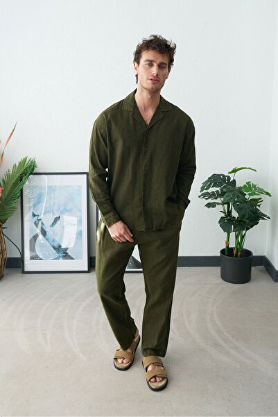 TÜZeMEN Washable Apaş Collar Shirt