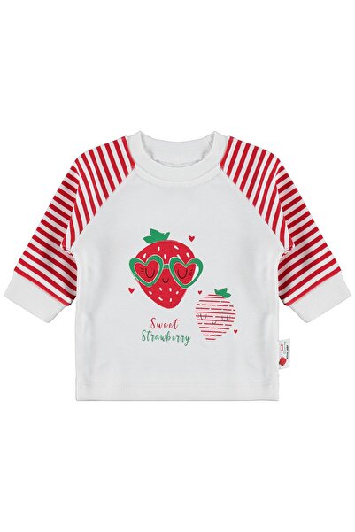 Nova Baby Hanorac cu mâneci colorate, cu parfum de căpșuni, pentru 1-9 luni -...