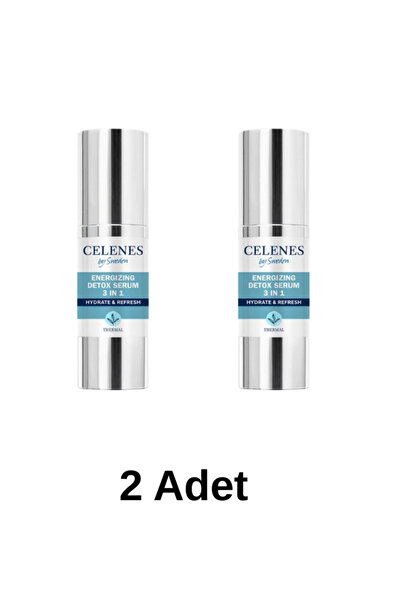 Celenes by Sweden Thermal 3 In 1 canlandırıcı Süper Detox Süper Serum 30 Ml 2...
