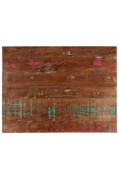 vidaxl Blat de masă, 90x70x1,5 cm, dreptunghiular, lemn masiv reciclat