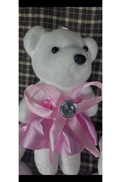 Mutkin Strafor ayı boy 11 Cm paket 10 lü (10 ADET) PEMBE